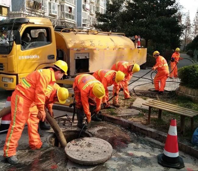 秭归市政管道清淤